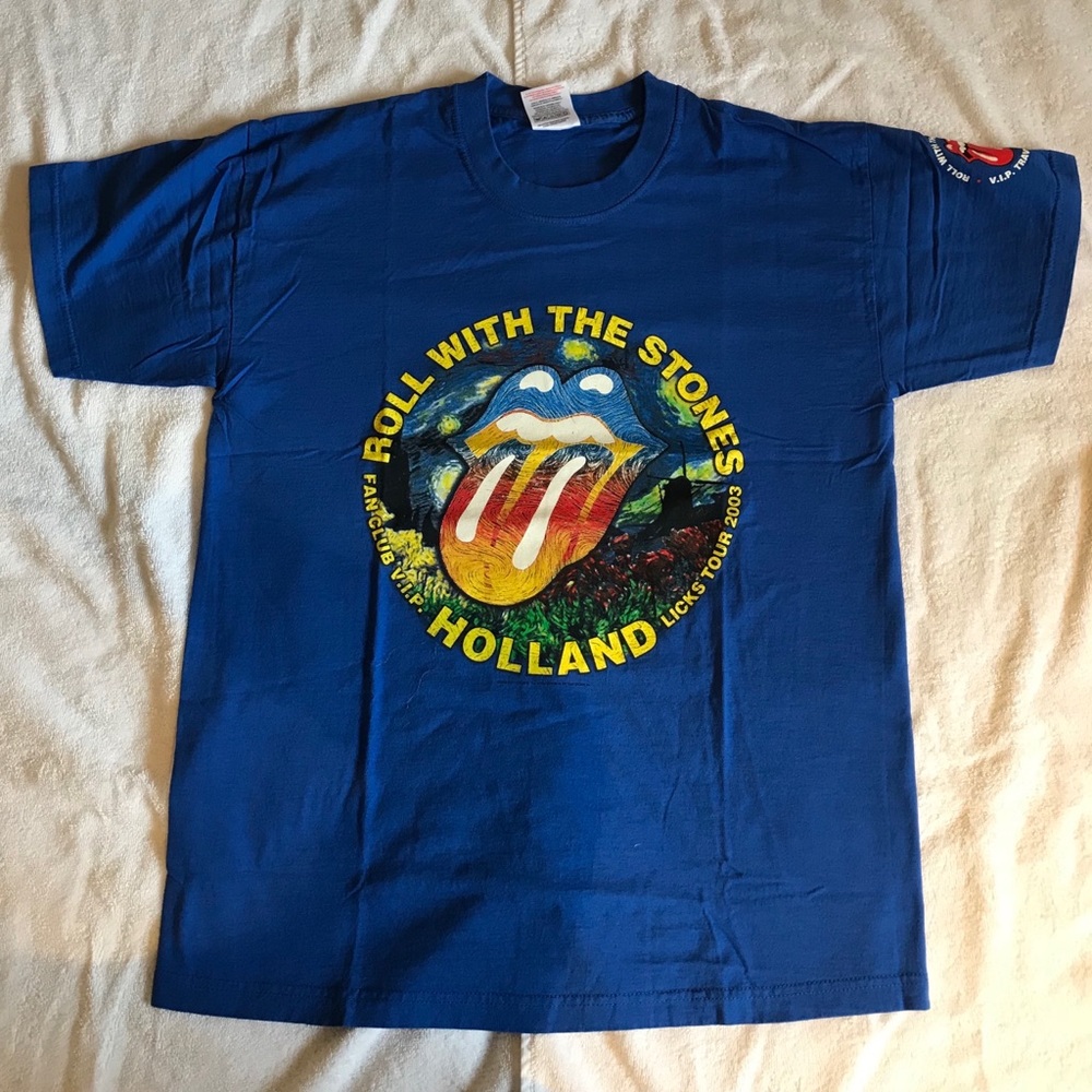 Rolling Stones Holland Licks Tour 2003 VIP T-Shirt